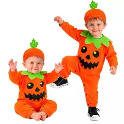 Costum dovleac drăguț – mărimea 98