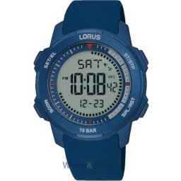 Lorus Lorus R2373PX9 Mens Watch Digital Chronograph 40mm 10ATM R2373PX9