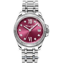 Thomas Sabo Thomas Sabo WA0407-201-212 Ladies Watch Divine Burgundy 33mm 10ATM WA0407-201-212