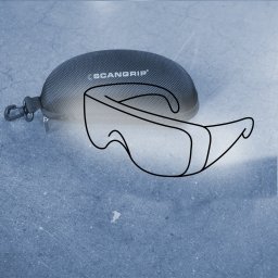 Ochelari de protecție UV Scangrip pentru lămpi de întărire UV – filtrare până la 400 nm (UV400)