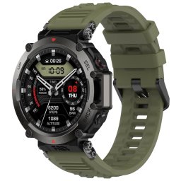 Curea Techsuit W067 pentru Amazfit T-Rex Ultra, Verde