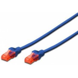 Cablu UTP Digitus Premium Patchcord Cat 6 3m Albastru