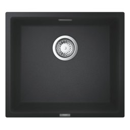 Chiuveta bucatarie Grohe K700 Undermount 45.7x40.6cm Granite Black