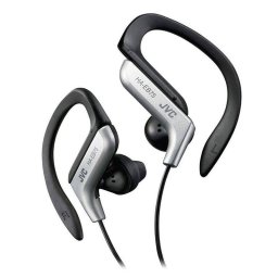 Casti Sport JVC In Ureche 105dB 13.5mm Negru/Argintiu