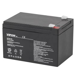 Acumulator Gel Vipow Plumb 12V 14AH Negru