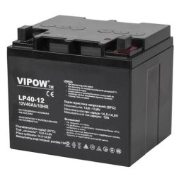 ACUMULATOR GEL PLUMB 12V Vipow 40AH