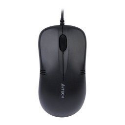 Mouse Optic cu Fir A4Tech Silent Click 1200DPI Negru
