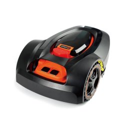 Robot de Tuns Gazonul REDBACK Automat Carcasa IP56 Lame Cosire 28V 2Ah 180mm 600mp Negru/Rosu