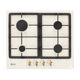 Plita Incorporabila LDK Oviedo Jz4beige60 Gaz 4 Arzatoare Aprindere Electrica Gratare Fonta Siguranta 60Cm Bej