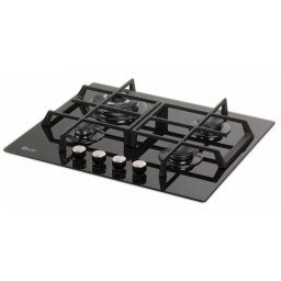 Plita Incorporabila LDK Cordoba Wok Jz4bk60 Gaz 4 Arzatoare Wok Aprindere Electrica Gratare Fonta Siguranta 60cm Negru