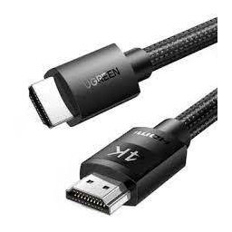 Cablu Video UGREEN HD119 HDMI (T) La HDMI (T) Rezolutie Maxima 4K UHD (3840 x 2160) La 60 Hz Braided 3m Negru