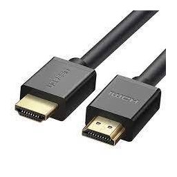 Cablu Video UGREEN HDMI Tata La HDMI Tata Rezolutie Maxima 4K UHD 3840 x 2160 Conectori Auriti 1m Galben/ Negru