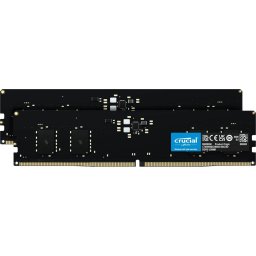Memorie Crucial DDR5 - 16 GB - 4800 - CL - 40 Dual Kit, memory (black, CT2K8G48C40U5)