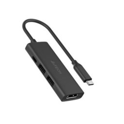 Docking Station A4Tech Universal DST-40C PC USB Type C USB-C USB-A 3.0 USB-A 2.0 HDMI 4K@30Hz 0.15m Gri