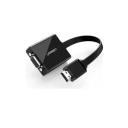 Cablu Video UGREEN HDMI (T) 1 x VGA (M) 1920x1080 60Hz Negru