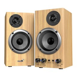 Boxe Genius SP-HF520BT 2.0 RMS 20W Bluetooth 5.3 Lemn de Pin