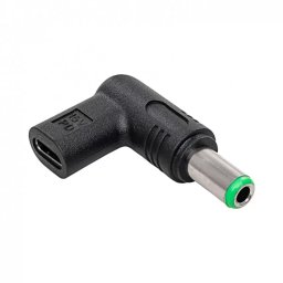 Adaptor Alimentare AKYGA AK-ND-C18 USB Type C la DC 6.3 x 3.0mm M-T 18.5V-20V / 100W Negru
