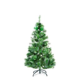 Brad Artificial GLOBIZ 150Cm cu Ramuri Dese PVC Inzapezit Verde