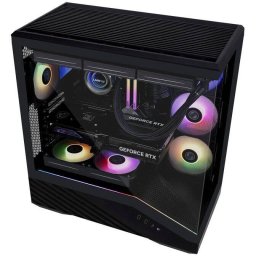 Carcasa Lian Li Vector V100 Midi-Tower ATX RGB Tempered Glass Negru