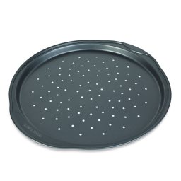 Tava Pizza Baker's Secret 41.3 x 38.8 x 2.1 cm Forma Rotunda Metalica pentru Coacere Uniforma si Blat Crocant