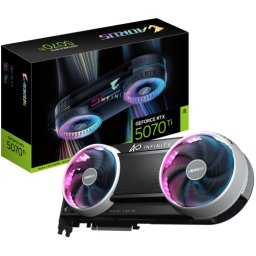 Placa Video Gigabyte GeForce RTX 5070 Ti AORUS INFINITY 16GB GDDR7 256bit