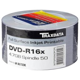 DVD-R 4.7GB 16X PRINTABIL SET 50 BUC Generic TRAXDATA