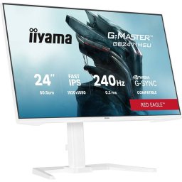 Monitor Iiyama G-MASTER GB2471HSU-W1 23.8inch 1920 x 1080pixels Full HD LED Alb