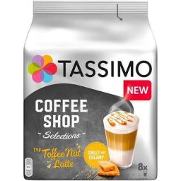 Capsule Tassimo Coffee Shop Toffee Nut Latte 16 Bucati 8 Bauturi 268g