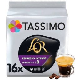 Capsule Tassimo L'OR Espresso Intense 16 Bauturi x 75ml 16 Bucati 120g