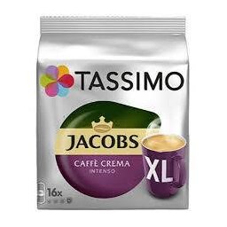 Capsule Tassimo Jacobs Crema Intenso XL 16 Bauturi 144g