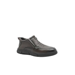 Ghete casual pentru bărbați Otter, maro, din piele naturală, cu design ergonomic OTR6105M-39 EU
