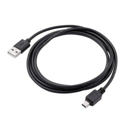 Akyga Cablu USB 2.0 USB-A la Mini-USB B, 1.8m, Negru - AK-USB-03