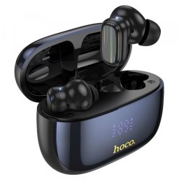 Handsfree Bluetooth HOCO EQ20, TWS, ANC, MultiPoint, Negru
