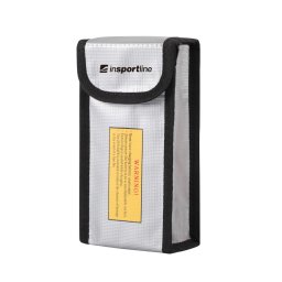 Geanta ignifuga pentru power bank si baterii inSPORTline Pofiba 17x9x5 cm