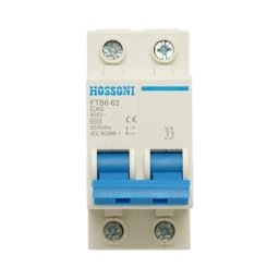 Siguranta automata intrerupator MCB 2P 40A 400V AC FTB6-63