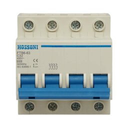 Siguranta automata intrerupator MCB 4P 32A 400V AC FTB6-63