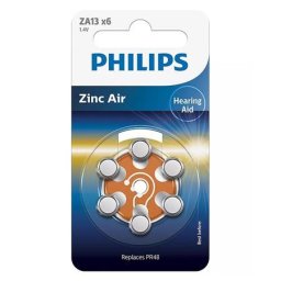 BATERIE AUDITIVA ZINC AIR BLISTER 6 BUC Philips PHBATERIE AUDITIVA ZINC AIR BLISTER 6 BUC
