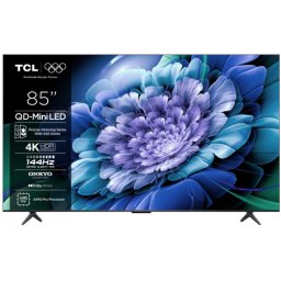 Televizor TCL QD-MiniLED Smart TV 85C61K 215cm 85inch Ultra HD 4K Black
