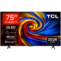 Televizor TCL QLED Smart TV 75QLED780L 189cm 75inch Ultra HD 4K Black