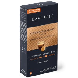 Capsule Cafea Davidoff Cafe Crema Elegant Lungo Compatibile Nespresso 10 Bucati 55g