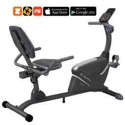 Bicicleta magnetica recumbent inSPORTline Varis