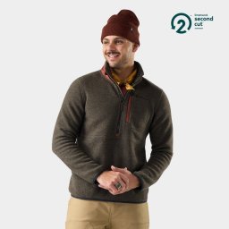 Smartwool - bluza - Second Cut Fleece 1/2 Zip - Burnt Sienna - L