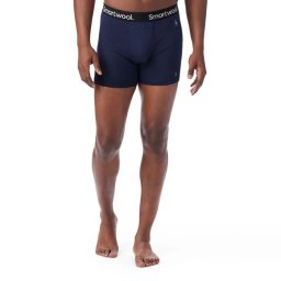 Smartwool - boxer merino - Merino Boxer Brief Boxed - Albastru - L
