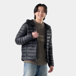 Smartwool - geaca - Winterloft Hooded Jacket - Black - L