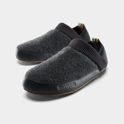 Smartwool - papuci de casa - Smartwool Cabin Mule - Charcoal - 100