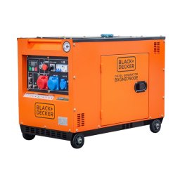 Generator diesel Black+Decker BXGND7900E – 7,9 kVA, 230/400 V, interfață ATS