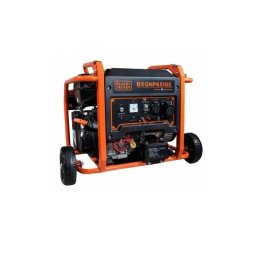 Generator pe benzină Black+Decker BXGNP6510E – 6000 W nominal, pornire electrică