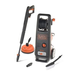 Aparat de spălat cu presiune Black+Decker BXPW1700PE – 1700 W, 130 bar, tambur pentru furtun