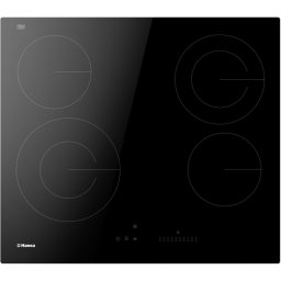 Plita incorporabila Hansa BHC62516 | 60 cm, Ceramica electrica, 4 zone, 2 zone extinse