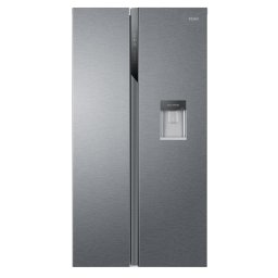 Frigider Side by Side Haier HSR3918EWPG | 521 l, Total NoFrost, Multi Air Flow, Display, 90.8x64.7x177.5cm